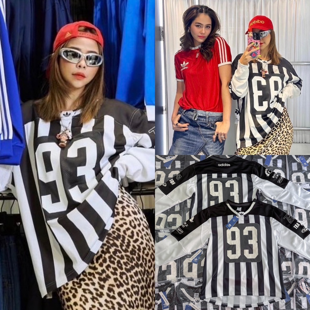 เสื้อบอลงานแบรนด์ เนื้อผ้าดีมาก ผ้าเป็นทรง ดีเทลเย็บตัดแต่ง สกรีนลาย และปักโลโก้ บอกเลยว่าต้องเก็บแมชได้ลุคตัวแม่สายแฟ