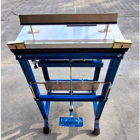 💥แท้ ส่งด่วน💥 เครื่องซีลเท้าเหยียบ สีเมทัลลิก ขนาด 13/18/24 นิ้ว ที่ซีนถุง โต๊ะซีล เครื่องรีดโต๊ะ เครื่องซีล แพ็คถุง ซีน - รูปที่ 5