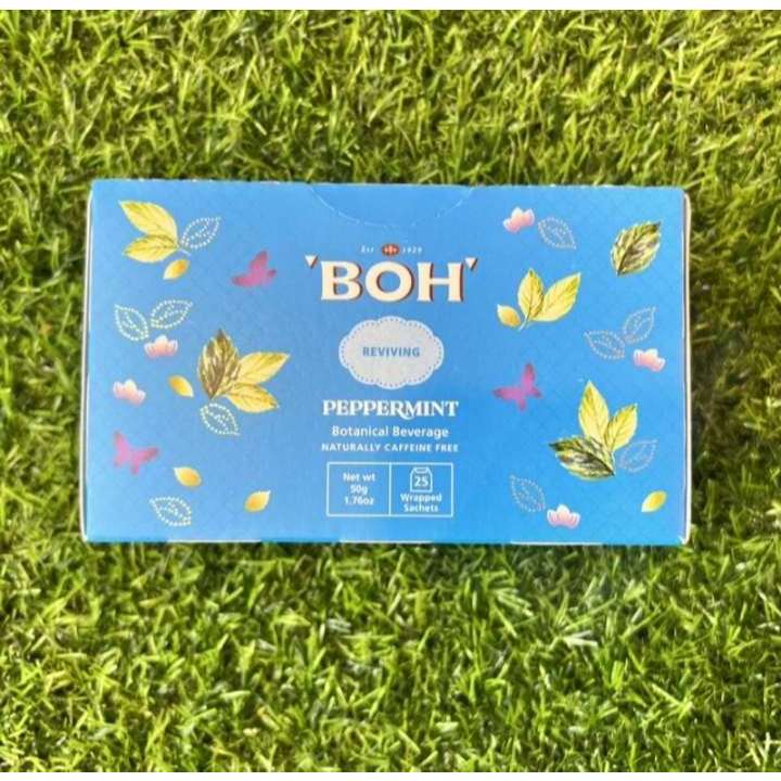 ชาสมุนไพรและผลไม้ Boh Herb/Fruit Infusions Tea ขนาด 25 ซอง (ซองกระดาษ) foil Teabags - รูปที่ 2