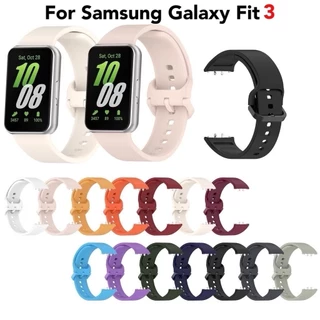 สาย Samsung galaxy Fit 3 ซิลิโคนนิ่มสวยงามมีหลากหลายสี.(เข็มขัด)