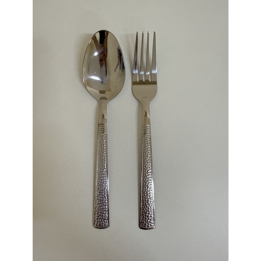 ช้อนส้อม เงิน สแตนเลส หนาพิเศษ เงาพิเศษ  เกรดพรีเมี่ยม ช้อน หนา2มิล 211141 olbighome - รูปที่ 4