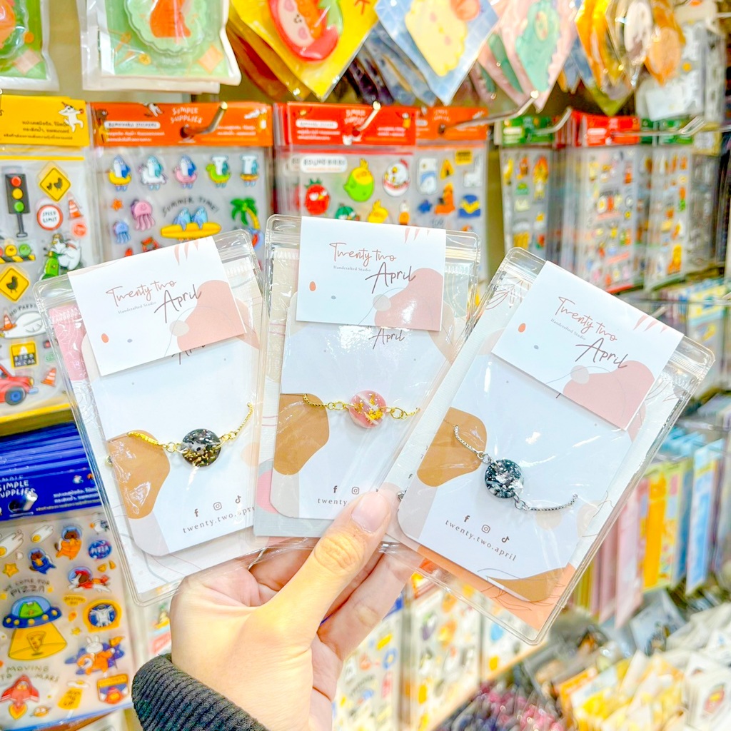 Growing Marble✨ สร้อยข้อมือหินอ่อน ประกายวิ้งวับ สุดสวย สุดแกรม สร้อยข้อมือ สวย ๆ ใส่แล้วลูกคุณมาก [