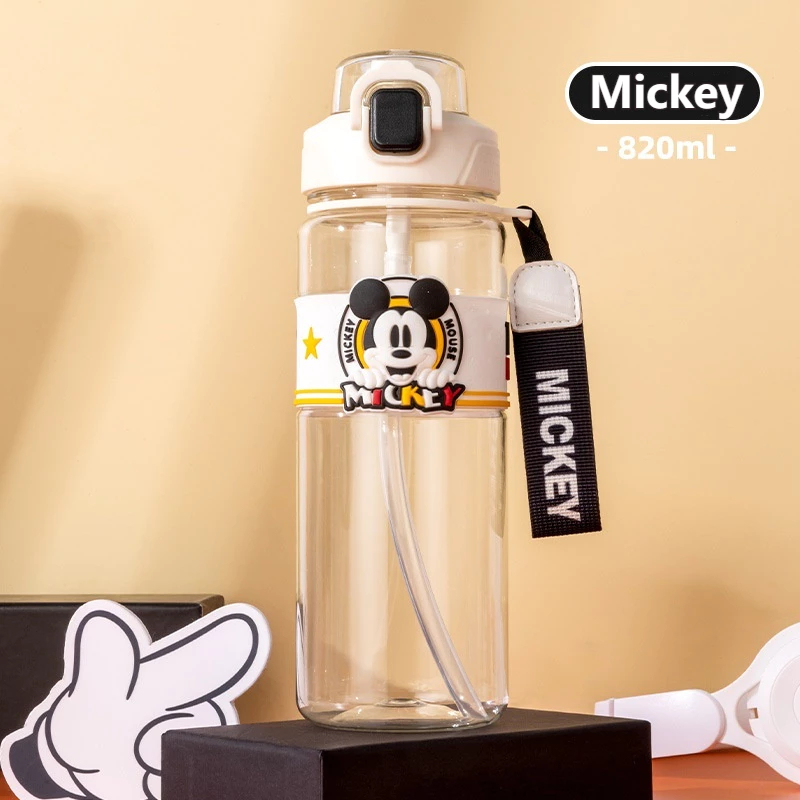 Disney Mikey แก้วน้ำสำหรับเด็กไปโรงเรียน ขวดน้ำเด็กไปโรงเรียน kids water bottle BPA Free Lotso