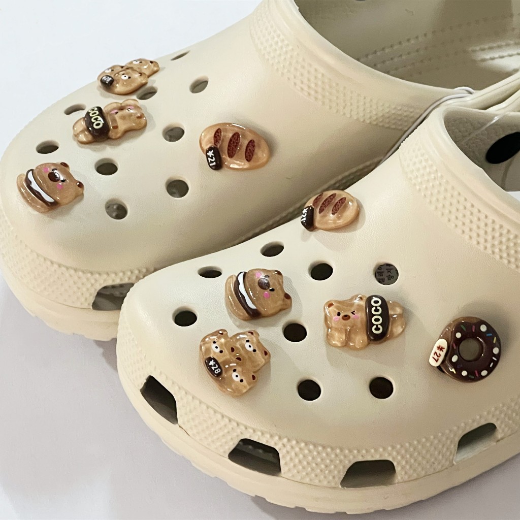 10 ชิ้น หัวเข็มขัด ตกแต่ง เสน่ห์ สําหรับอุดตัน แตะ jibitz สําหรับอะนิเมะ croc