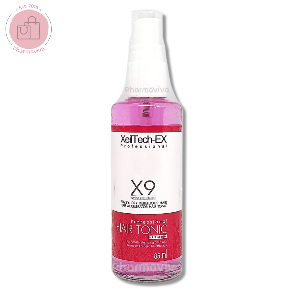 Xeiltech-Ex X9 Amino Cell Rebuild Hair Tonic Hair Serum 85 ml Xeiltechex Xeiltech ex เซรั่มเร่งผมยาว
