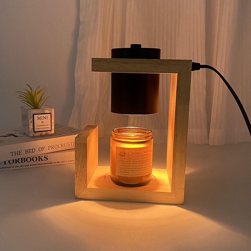 โคมไฟเทียนหอมพร้อมตัวตั้ง Candle Warmer และสวิตช์ปรับความสว่าง หรี่แสง มีโคมอุ่นเทียน - รูปที่ 6