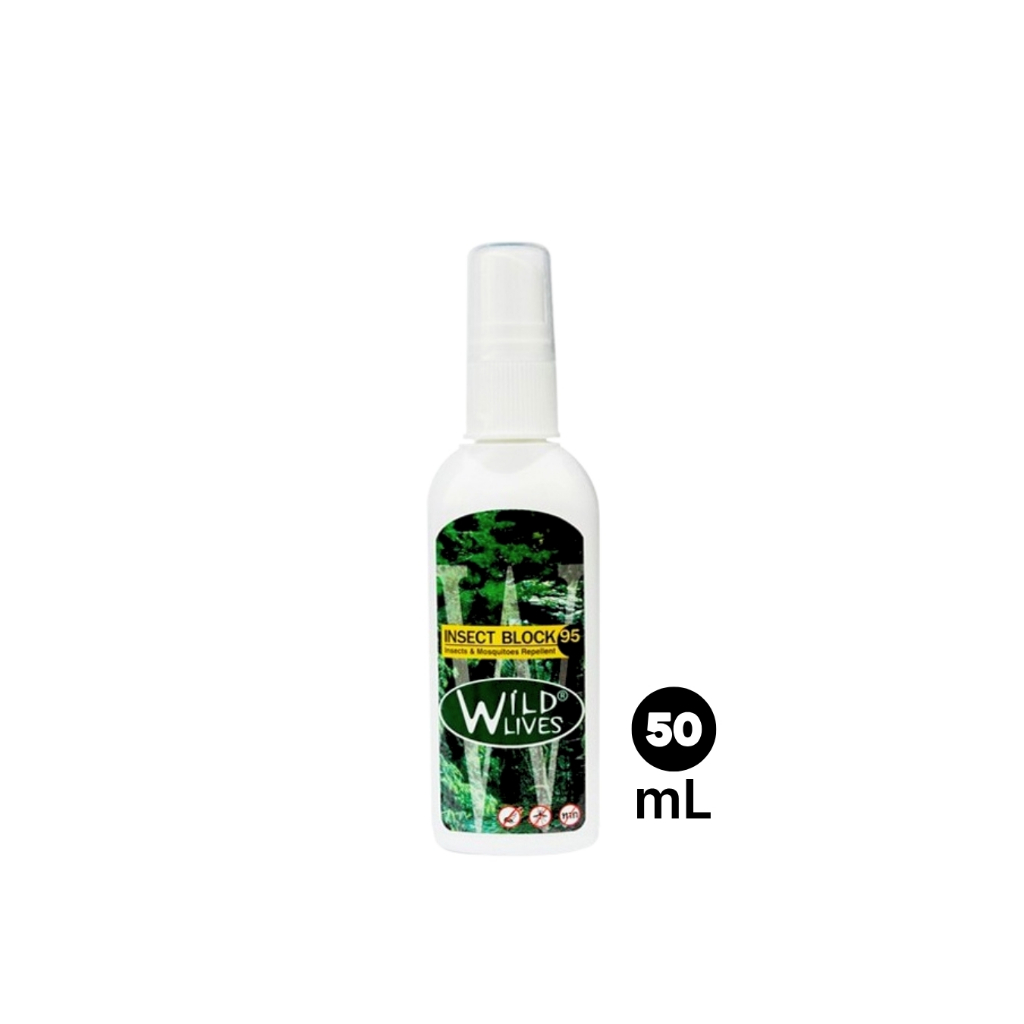 สเปรย์กันทาก ยากันแมลง ยากันยุง สำหรับเดินป่า Wildlives Insect Block Deet 28,55,95 %  Wild lives - รูปที่ 4