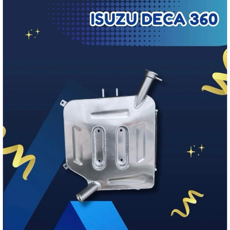 หม้อพักน้ำอลูมิเนียม ISUZU DECA 360