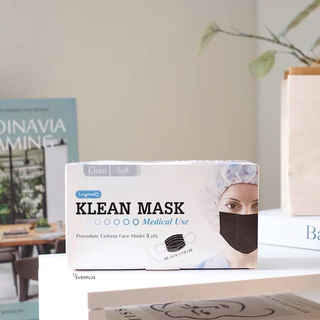 ล็อตใหม่ KLEAN MASK 5 สี✨ส่งไว ✅ กันฝุ่น PM2.5 หน้ากากอนามัย ทางการแพทย์ Medical Use แมสหน้าเรียว 3D LONGMED แมส v fit