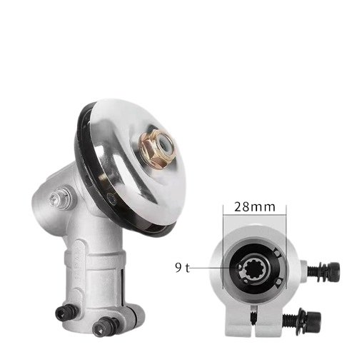 ใบมีดตัดหญ้า 10 นิ้ว 12 นิ้ว หัวเกียร์เครื่องตัดหญ้า หนา 2.0mm น็อตใบมีดตัดหญ้า 20mm น็อต ชุด 4 ชิ้น ฝาครอบใบตัด