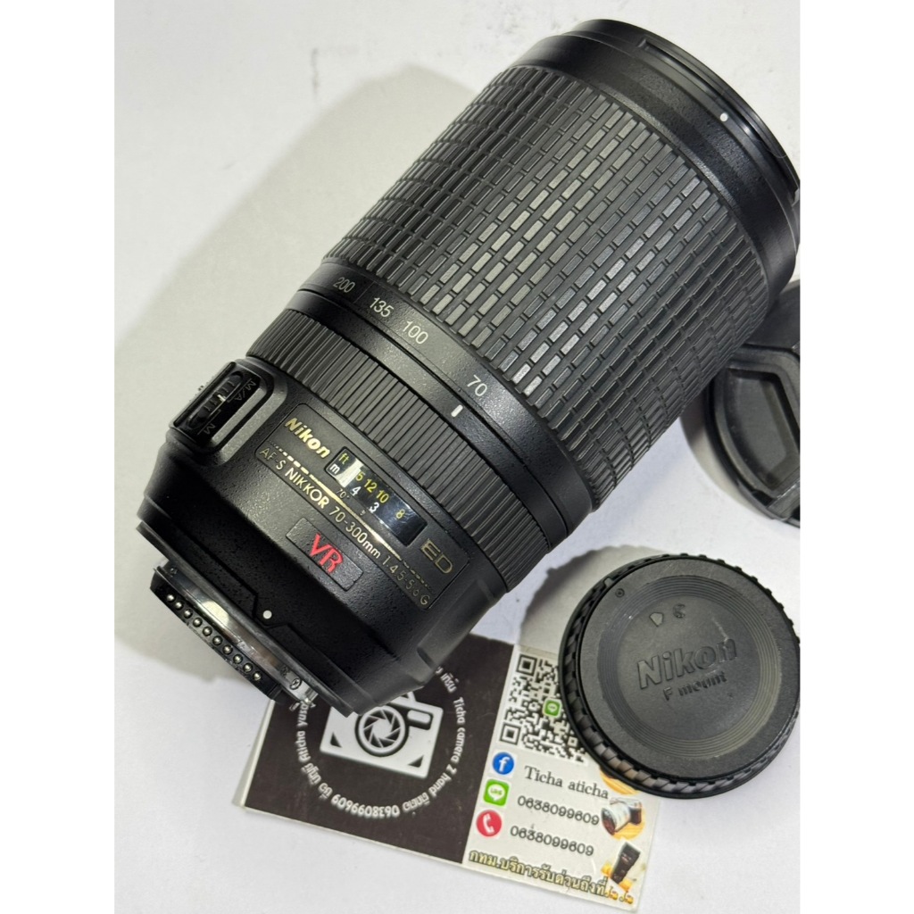 เลนส์ซูม lens nikon 70-300