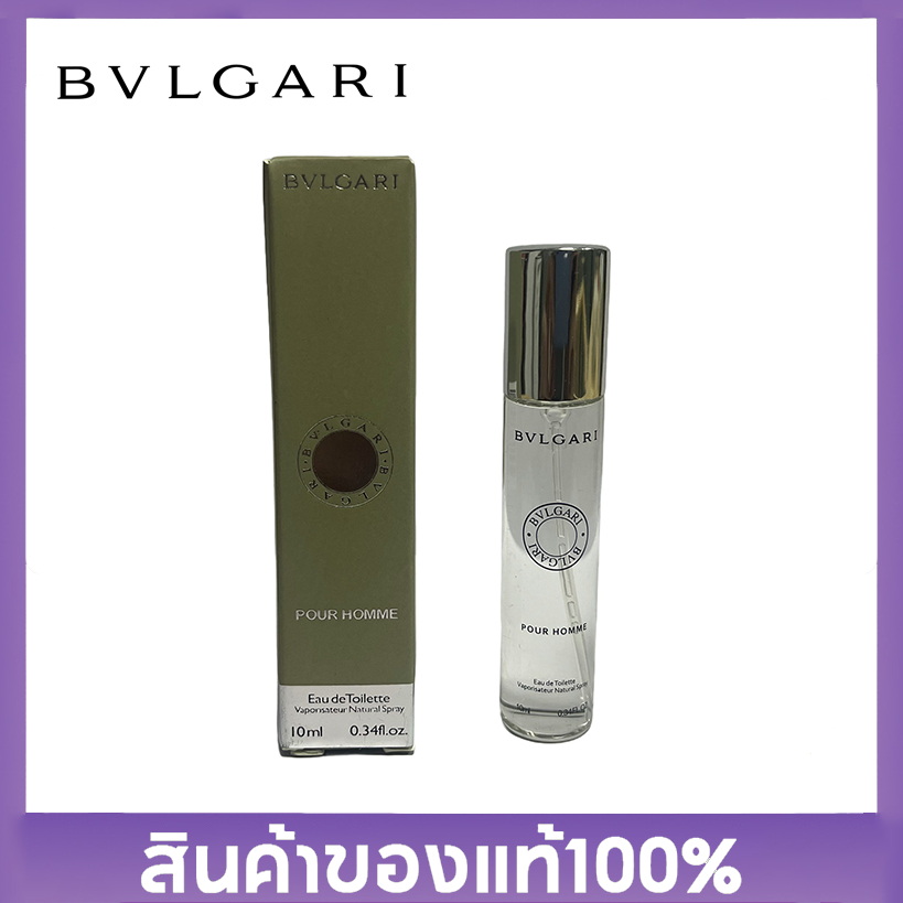 [Limited Quantity] บูลการี Pour Homme EDT Perfume Sample 10ml เทสเตอร์น้ำหอม น้ำหอมตัวเทสแท้