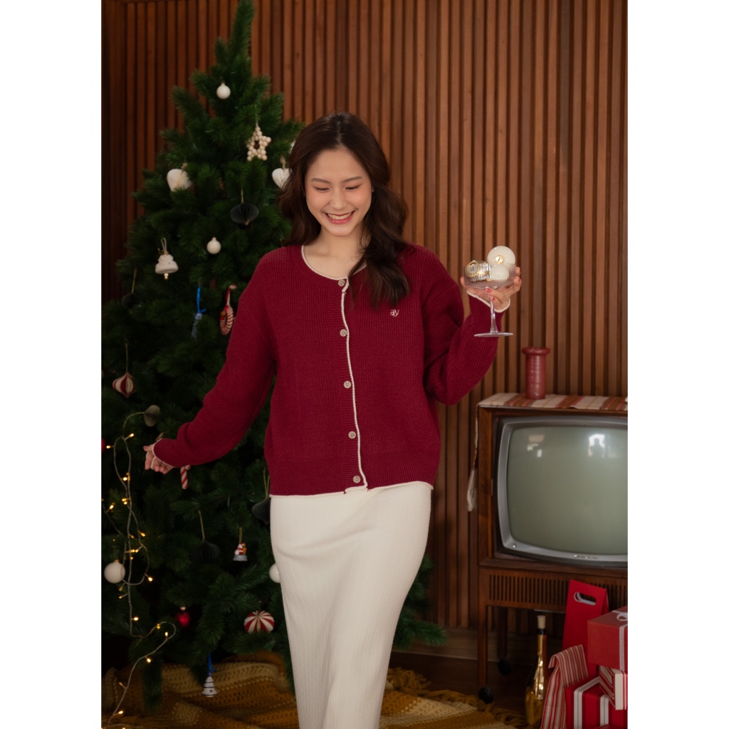 avo candy cane cardigan เสื้อ คาดิแกน