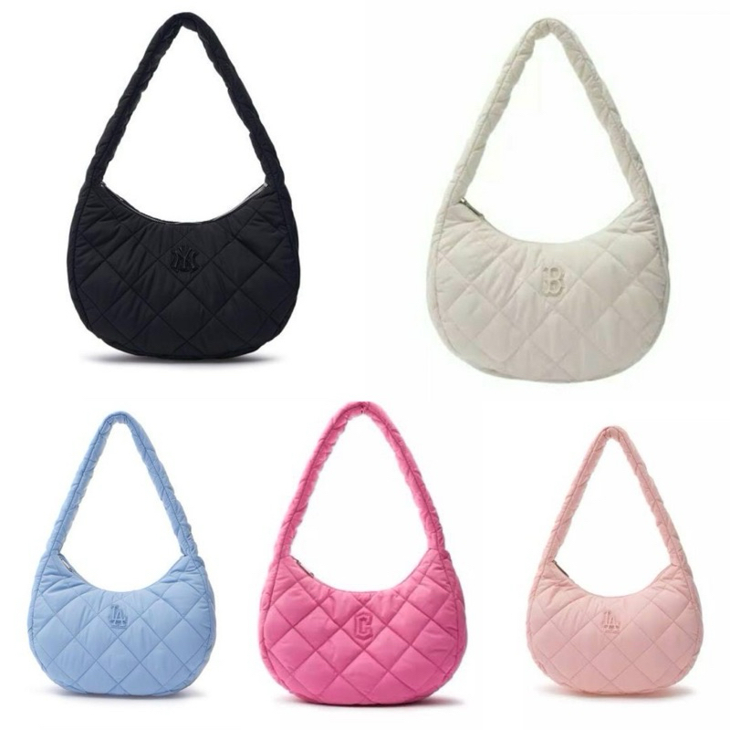 กระเป๋า MLB HOBO size m 6 สีพร้อมส่ง น้ำหนักเบาเว่อ