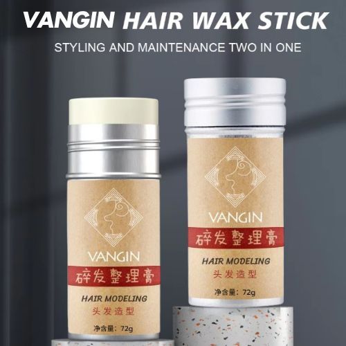 VANGIN ขี้ผึ้งแท่งแต่งทรงผม แว็กซ์จัดแต่งทรงผม จัดระเบียบผมยุ่งอย่างรวดเร็ว