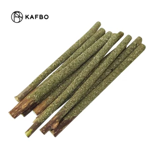 KAFBO Catnip Stick 2in1 ไม้มาตาตาบิเคลือบแคทนิป มาตาตาบิ ฟิน 2 เท่า บรรจุ 10 แท่ง