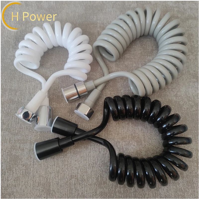 🔥 H Power 🔥 สายสปริง สายฉีดชำระ 1.5เมตร 2เมตร 3เมตร เลือกได้ 3สี  สายฉีดชำระ ยืดหด สายสปริง!! ยืดหดได้! HYP-114