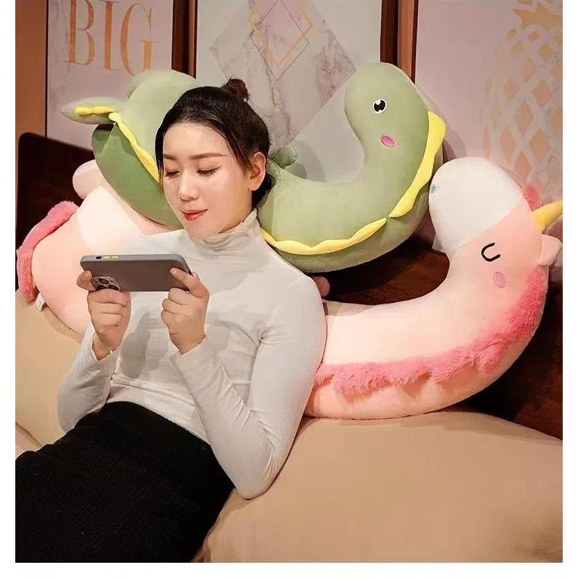 Js shop ตุ๊กตาหมอนข้าง หมอนพิงนุ่มนิ่มในห้องนอนหลับสบาย รุ่น.L4