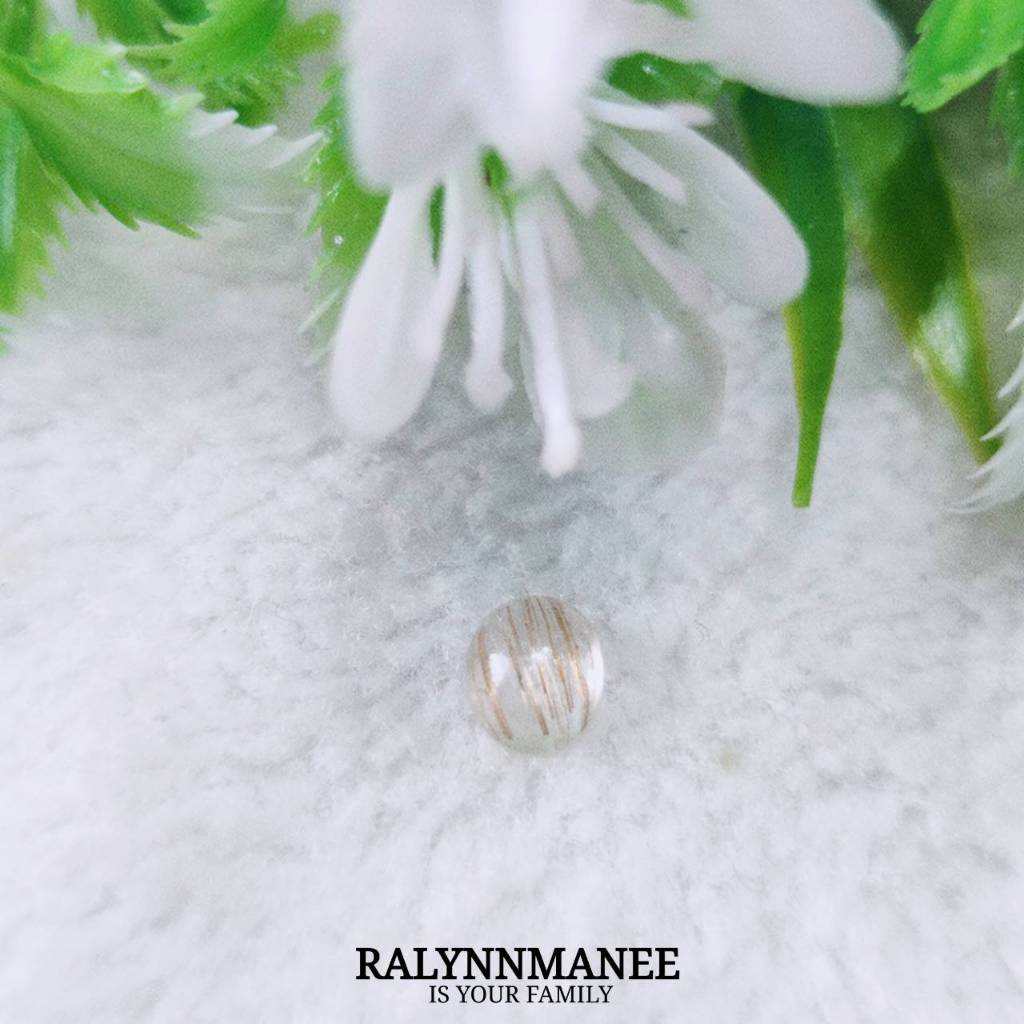 PR010 หินไหมนาคแท้ (  Natural Pink Rutilated Quartz ) ต้องการใบเซอร์+250 บาท สอบถามเพิ่มเติมทางข้อคว