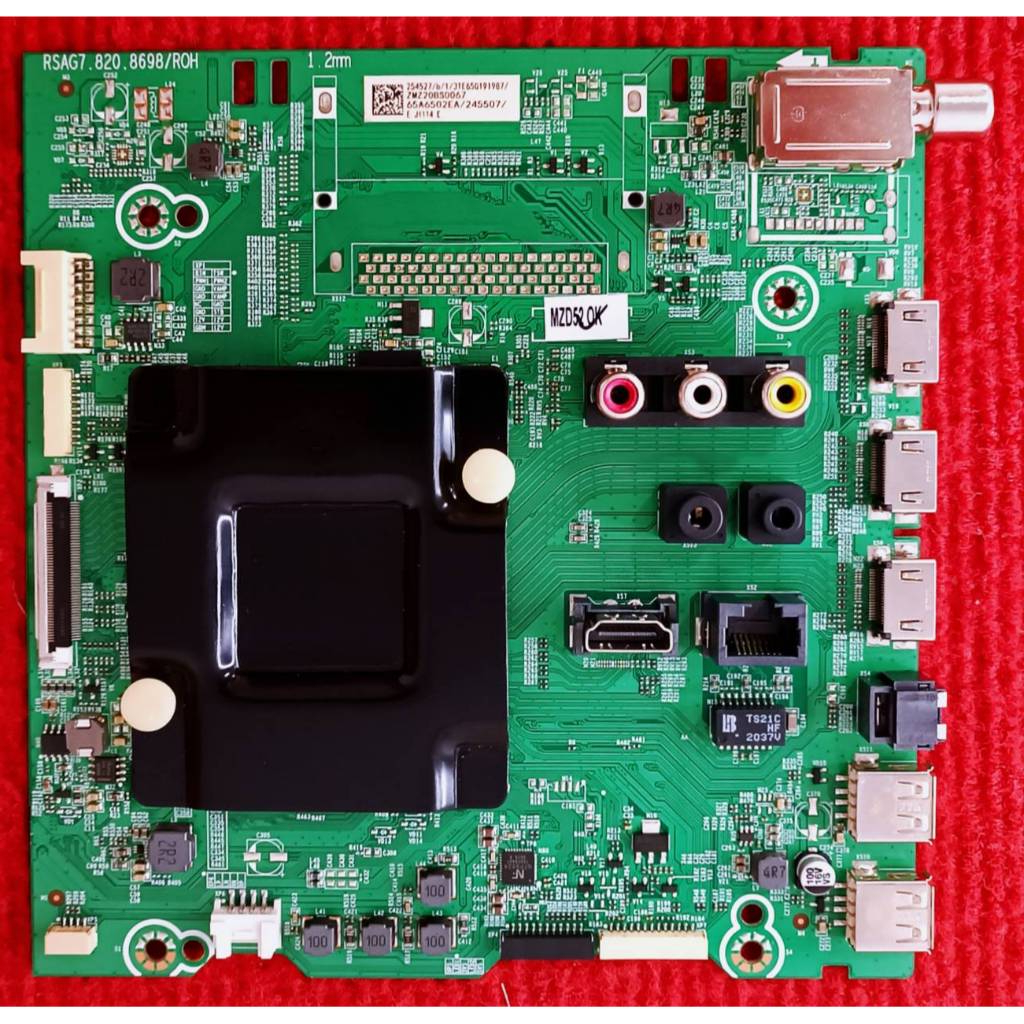 เมนบอร์ด Hisense 50B7500UW , 55B7500UW , 65B7500UW พาสบอร์ด RSAG7.820.8698/ROH