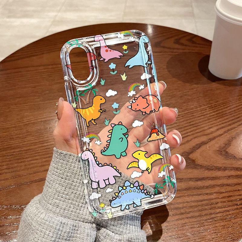 Case เคส for iPhone 16 11 12 17 13 14 15 Pro Max XR 7 6 8 Plus X XS Max SE ดอกไม้ เคสโทรศัพท์มือถือ ซิลิโคนอ่อนนุ่ม