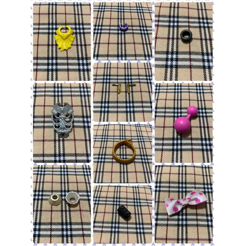 **used**อุปกรณ์/เครื่องประดับตุ๊กตาMonster high dolls