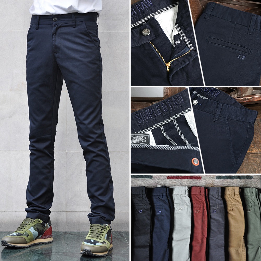 Simple&Raw - Sk814 Timber Chino (Navy)