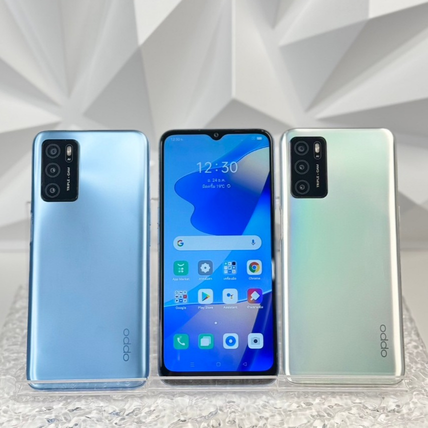 oppo A16 โทรศัพท์มือถือมือสองพร้อมใช้งานสภาพสวย(ฟรีชุดชาร์จ)