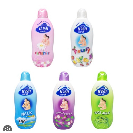 โลชั่นเด็กน่ารัก (Narak) Baby Lotion  สูตรอ่อนโยนเป็นพิเศษ 180มล.