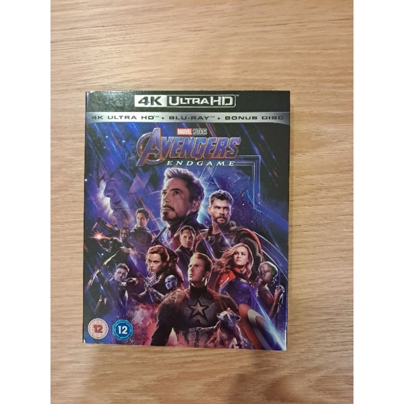 Avengers Endgame 4K UHD Blu Ray มือ2