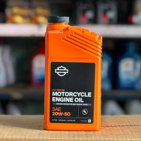 น้ำมันเครื่อง Harley 20W-50 ENGINE OIL 946ml.