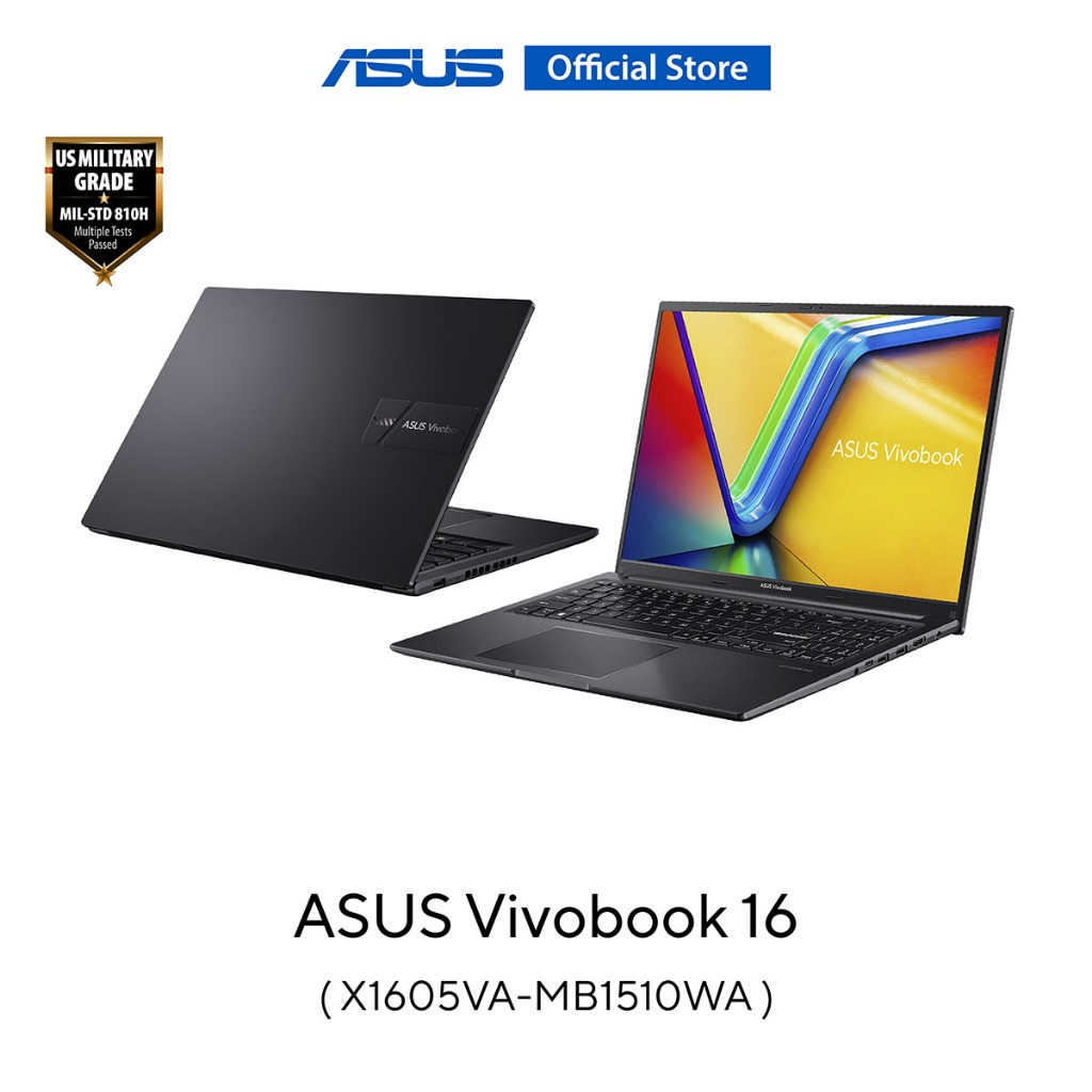 ASUS Vivobook 16 (X1605VA-MB1510WA) 16" WUXGA (1920x1200), i5-13420H, 16GB, 512GB SSD, W11