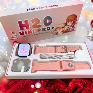 🔥ใหม่ล่าสุด 41mm H20 MINI PRO+ หน้าจอ AMOLED ใหม่ล่าสุด 2025 แถมสายถัก+สายหยัก+เคส+ฟิล์ม