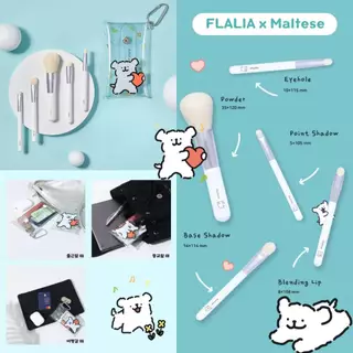 [พัฟ/แปรงแต่งหน้าเกาหลี] FLALIA x Maltese รวมพัฟ/คอลเลคชั่นอุปกรณ์แต่งหน้า