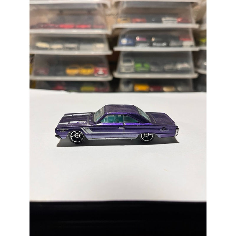 โมเดลรถเหล็ก Hotweels 67 Plymouth GTX #มือสอง