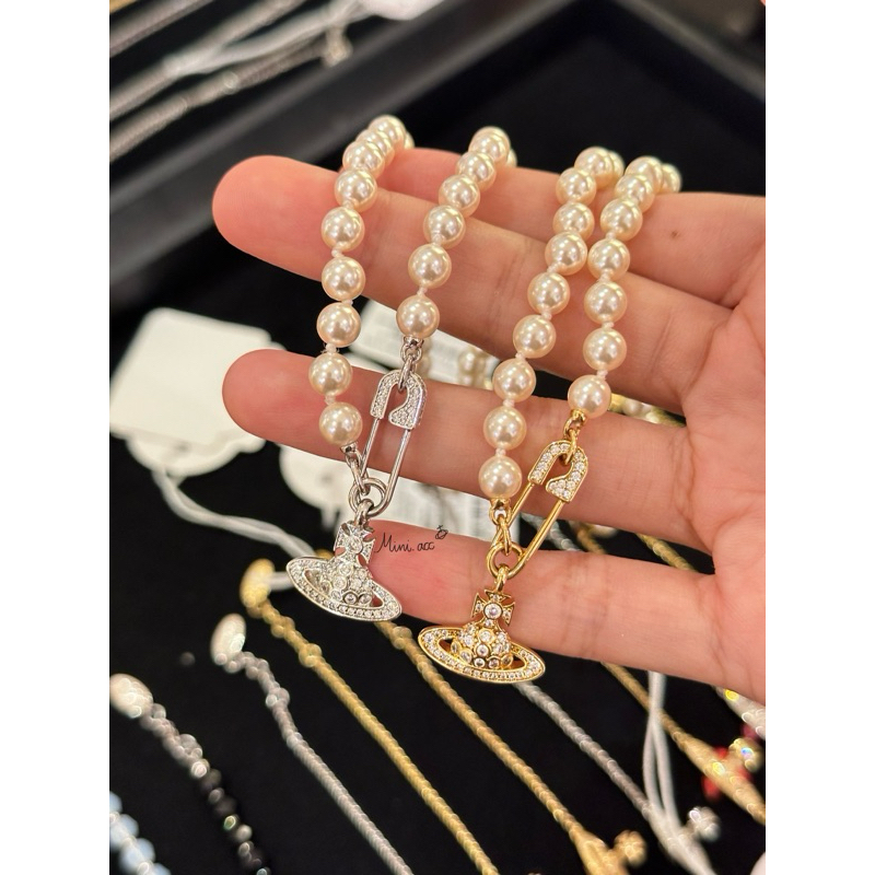 พร้อมส่ง/พรีออเดอร์🪐vivienne westwood lucrece pearl necklace✨ของแท้100%ถ่ายจากสินค้าจริงของแท้ รีวิวแน่น