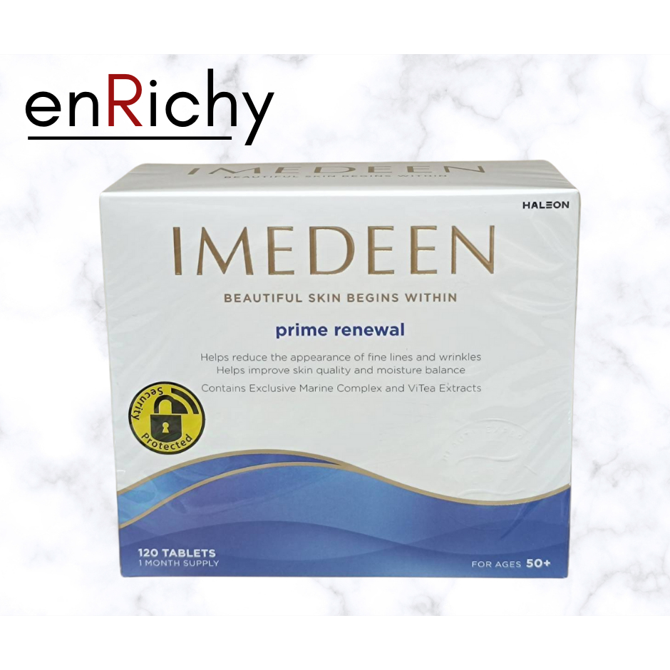 สินค้าขายดี Imedeen Prime Renewal 50+ 120 เม็ด (1 เดือน) # พร้อมส่ง