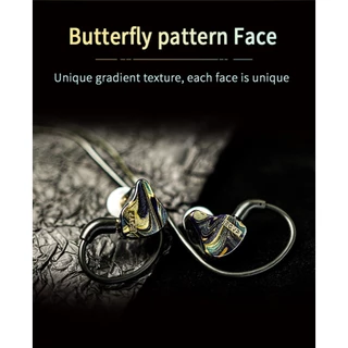 [ประกันศูนย์ไทย] BGVP Butterfly Pro หูฟัง IEMs Hybrid 2 ไดรเวอร์ 1DD+1BA รองรับ Hi-Res