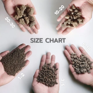 ส่งฟรี ‼️ | วัสดุปลูก 4/10 ลิตร หินภูเขาไฟ เพอร์ไลท์ เวอร์มิคูไลท์ พีทมอส | ผสมดินปลูกเพิ่มความโปร่ง