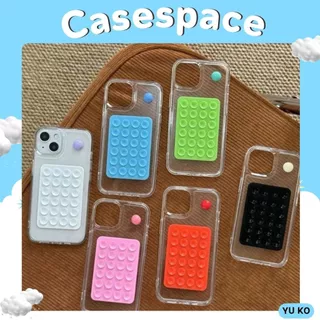 แผ่นซิลิโคนแปะมือถือ ไม่ต้องใช้กาว ติดได้ 2 ด้าน ใช้ซ้ำได้ Silicone Suction Phone Case