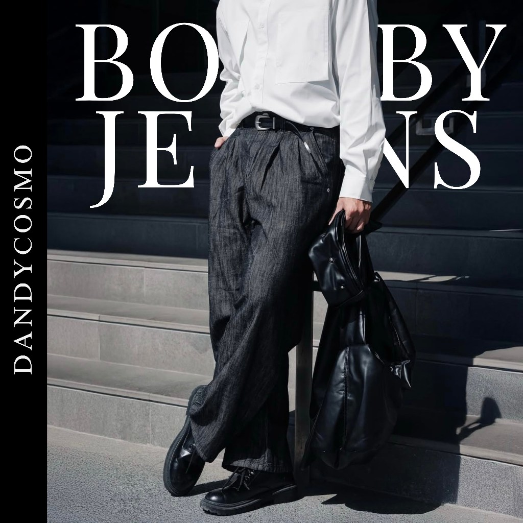 DANDY COSMO | กางเกงยีนส์ Wide Pant Jeans รุ่น BOBBY JEANS
