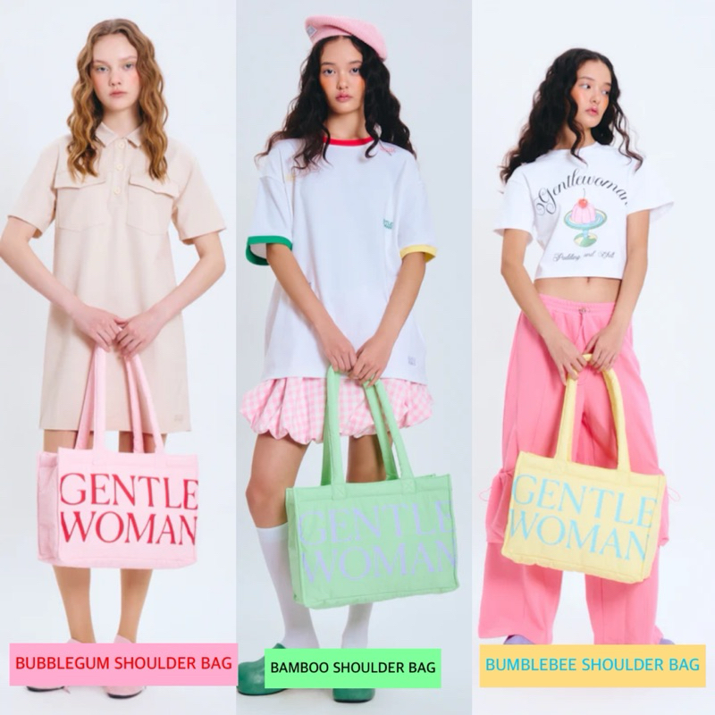พร้อมส่ง✅ GENTLEWOMAN BUBBLEGUM ,BUMBLEBEE,BAMBOO SHOULDER BAG