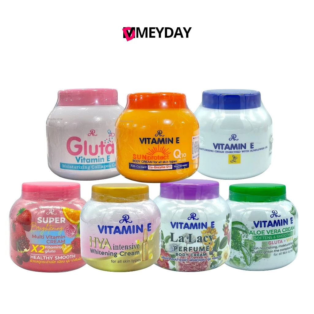 AR เอ อาร์ วิตามิน อี Vitamin E Moisturizing Cream มอยส์เจอร์ไรซิ่ง ครีม 200 g