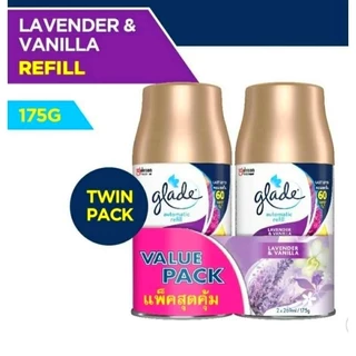 (แพคคู่คุ้มกว่า) รีฟิลเกลด Glade automatic spray refill ชนิดเติม ใช้กับเครื่องพ่นสเปรย์อัตโนมัต ขนาด 252 มล.