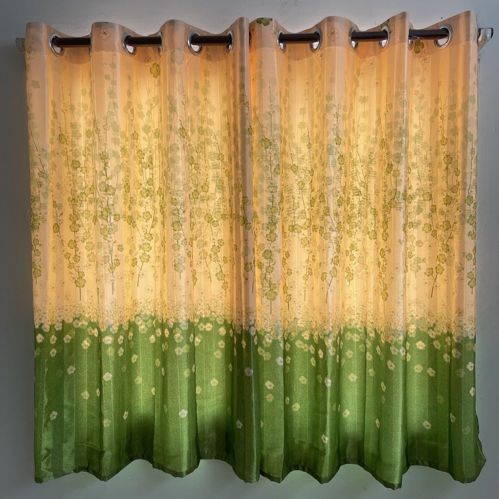 แนะนำ ผ้าม่าน ผ้าม่าน ผ้าม่านหน้าต่าง ผ้าม่านสำเร็จรุป ผ้าม่านเจาะตาไก่ ผ้ายูวีลาย2ด้านขนาด130*130 สีสวย ตรงปก100% ราคาพิเศษ มีเก็บเงินปลายทาง