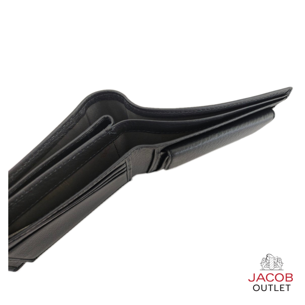 JACOB กระเป๋าสตางค์ชาย มีช่องเก็บเหรียญและช่องใส่รูปภาพ - รุ่น SMITH 22182