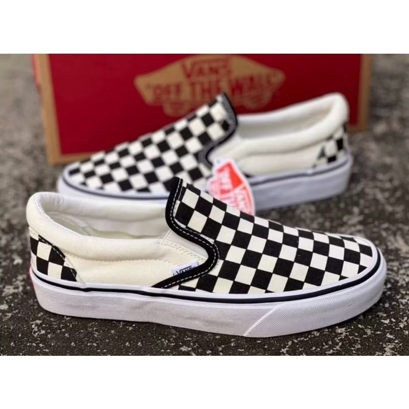 รองเท้า Vans Slip On Unisex ใส่ได้ทั้ง ชาย หญิง [ ของแท้ พร้อมส่ง ]