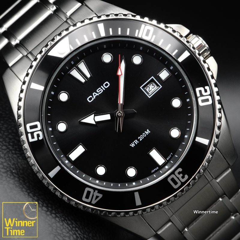 นาฬิกาCASIO มาตรฐาน รุ่น MDV-107D-1A1V