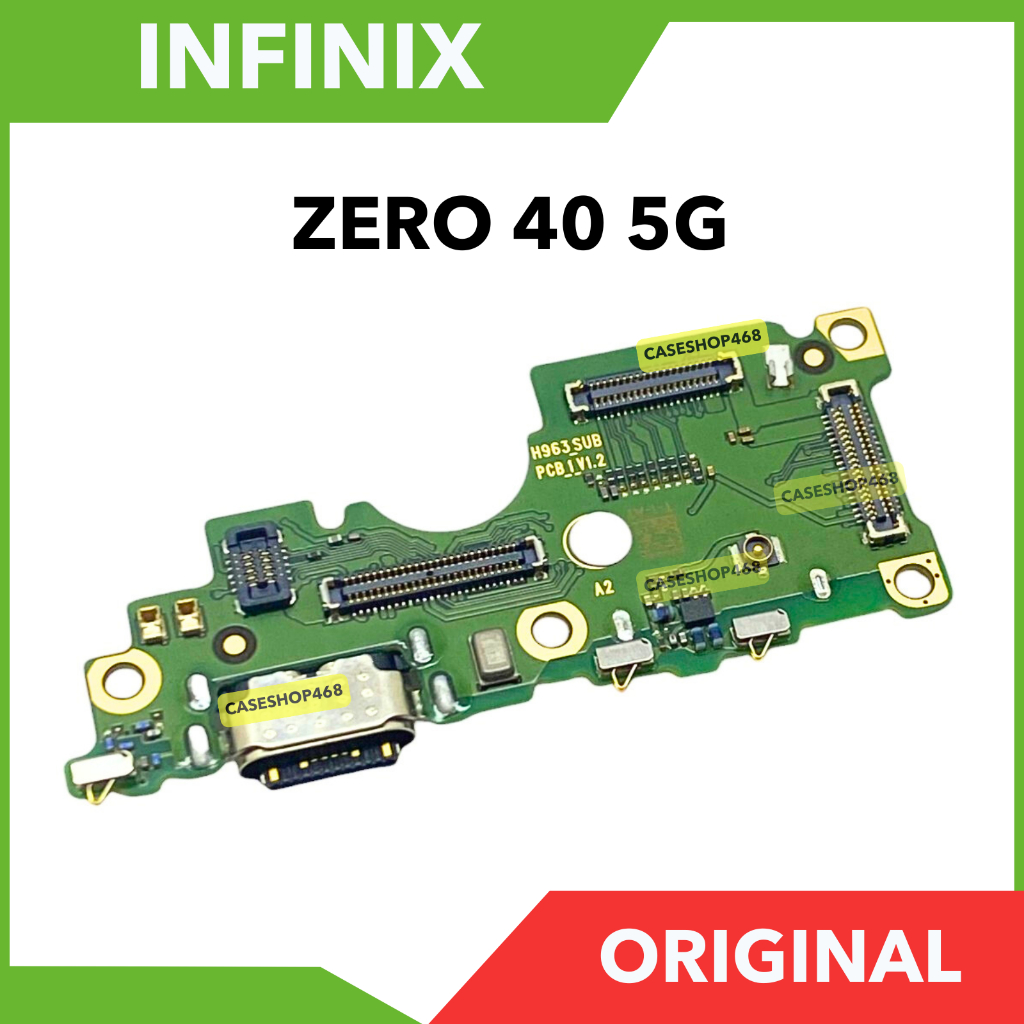 ชุดบอร์ดชาร์จ infinix zero 40 5g  ก้นชาร์จ infinix zero 40 5g  ของแท้ศูนย์ Original พร้อมส่งครับ  ตู