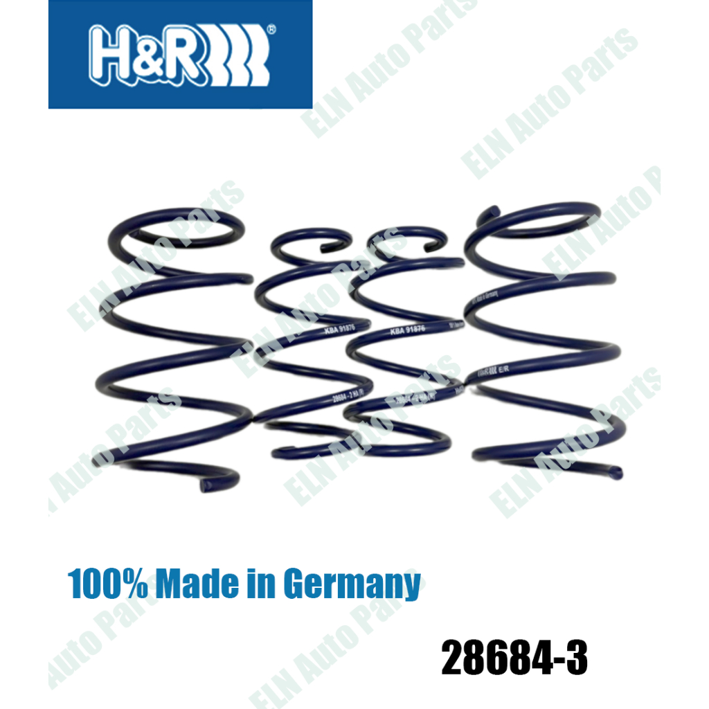 H&R สปริงโหลด (lowering spring) BENZ A-class W220 A220 F2A type177 4wd. 18/ เตี้ยลง 30 mm. **ต้องการ